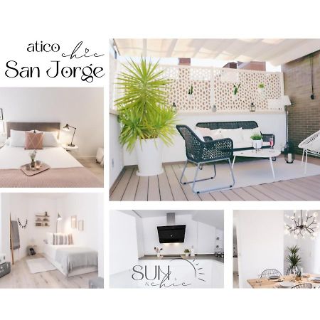 Atico Chic San Jorge Apartment Murcia Bagian luar foto