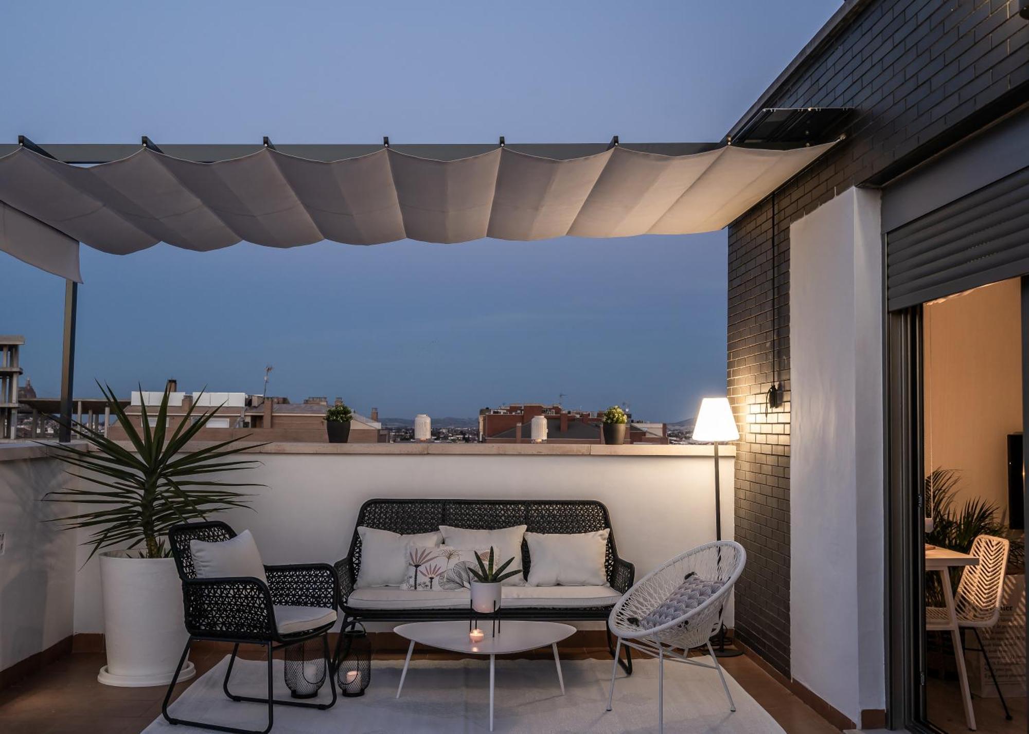 Atico Chic San Jorge Apartment Murcia Bagian luar foto